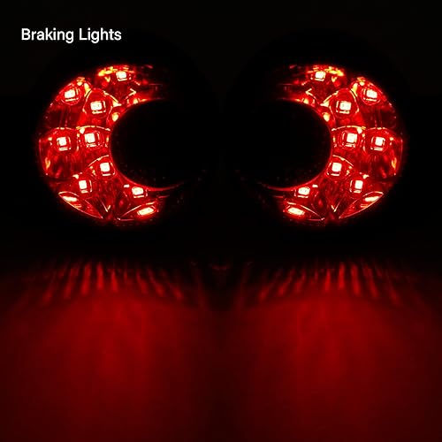 Miniatura 6 de TCT-MOTORPARTS Señales de giro traseras LED para Harley Sportster XL883 XL1200 1992-2022