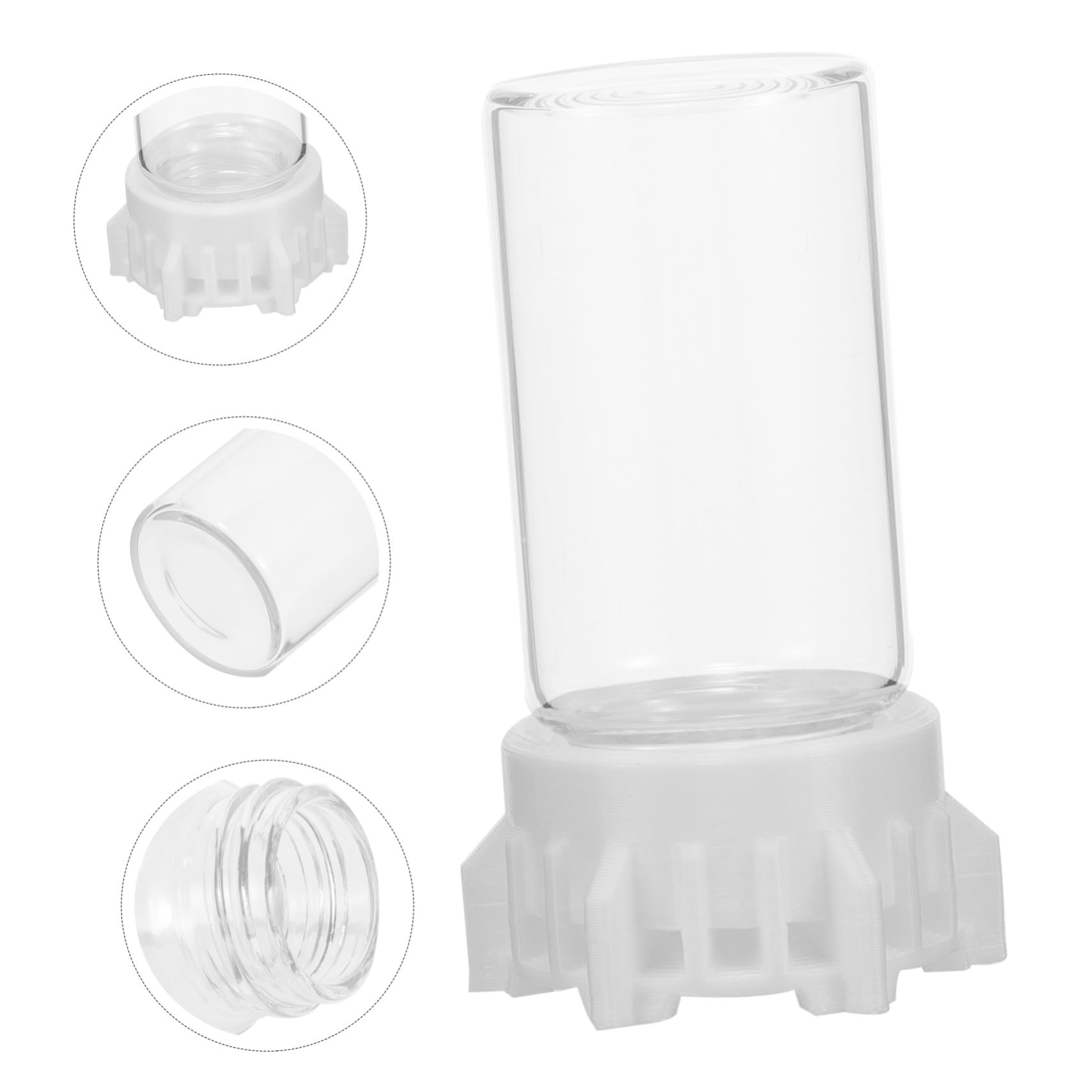 ifundom Bebedero para Hormigas Alimentador 20 Ml de Plástico Acrílico, Taza Pequeña para Riego Estable para Nidos de Hormigas, Uso en Terrarios para Insectos y Cuidado de Hormigueros — view 5