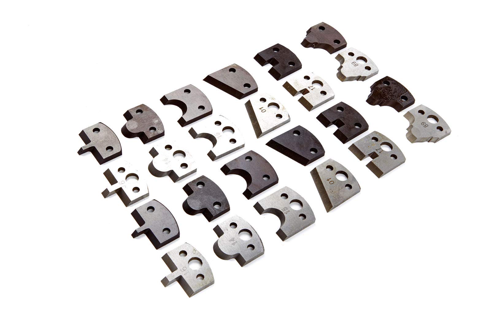 HBM 100 mm. Profi Houtfreeskop con 7 set di coltelli
