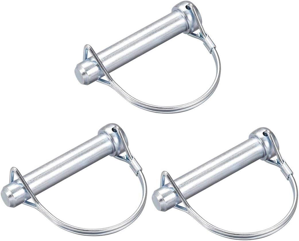 Uxcell 1/3/5Pcs Shaft Locking Pin W Ear 6mmx35/40/45/55mm 8mmx60mm - View #3