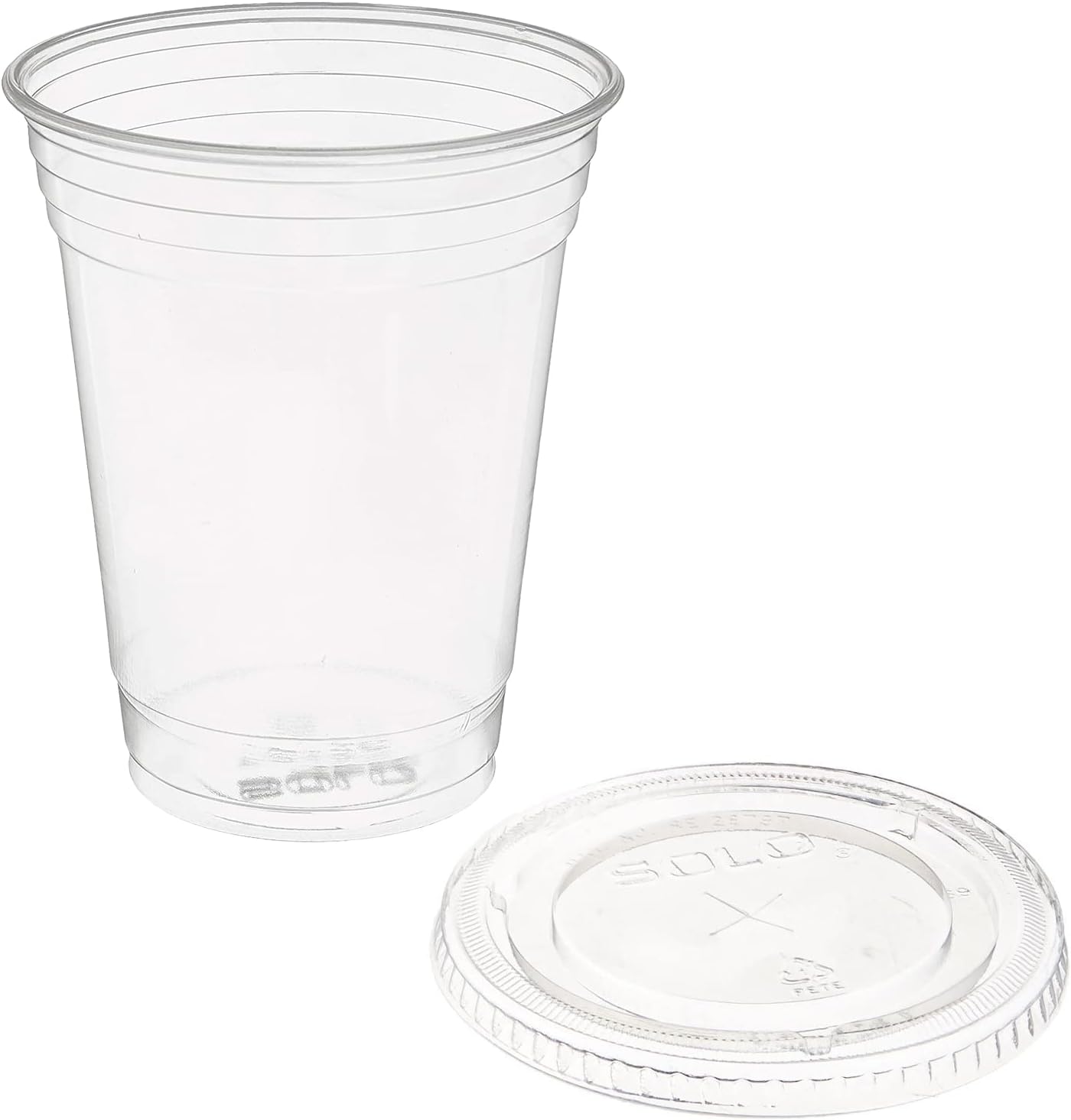 Dart Solo Clear Plastic Disposable Cups for Iced Coffee