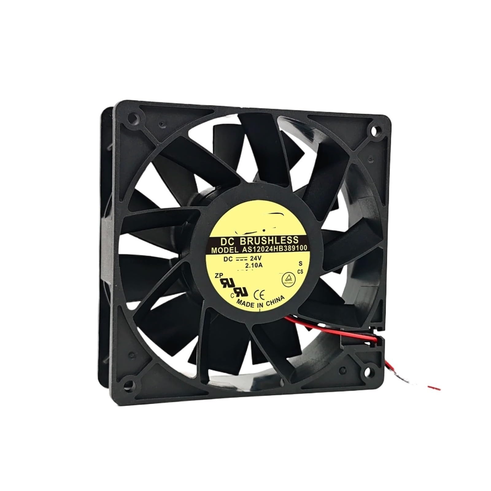 Ventilateur AS12024HB389100 puissant flux d'air 24V pour serveur