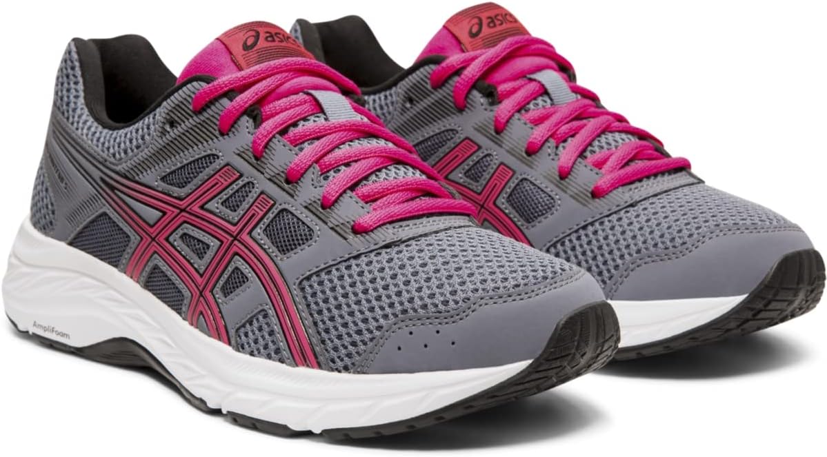 ASICS Women's Gel-Contend 5 Running Shoes 9 Women/9 Men Metropolis/Fuchsia Purple