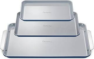 Caraway Non-Stick Ceramic Baking Sheet Trio - Naturally Slick Ceramic Co...