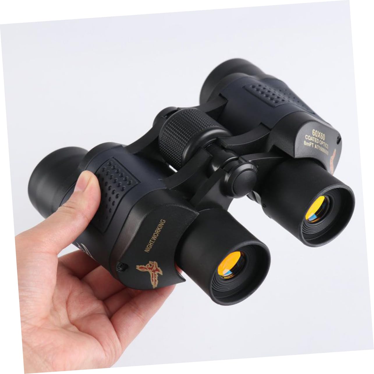 Binocolo 60x60 Alta Definizione Nero con Coordinata di Misurazione