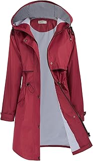 red waterproof parka