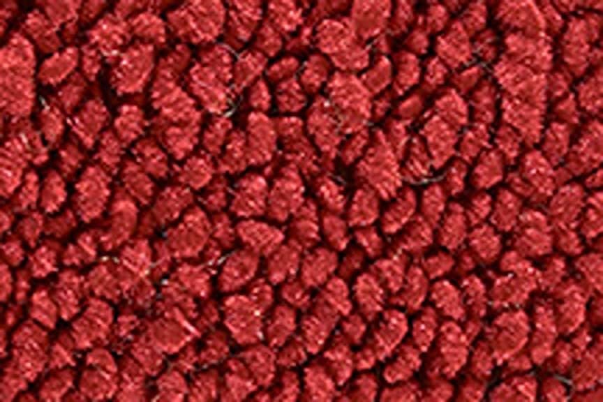 Carpet Floor Mats - Complete Die Cut Loop - fits 1963-1966 Ford Falcon (Red)