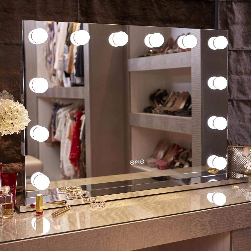 Buy Glamour Mirrors™ Kendall LED Hollywood Mirror Day to Night Colour