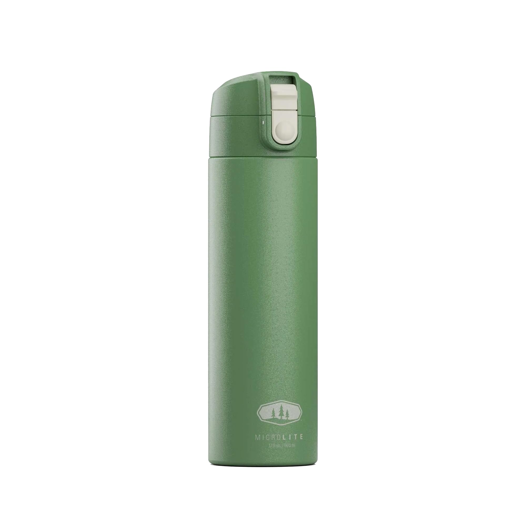 GSI Outdoors Microlite 500 Flip Insulated Bottle, 17 fl oz, Jade