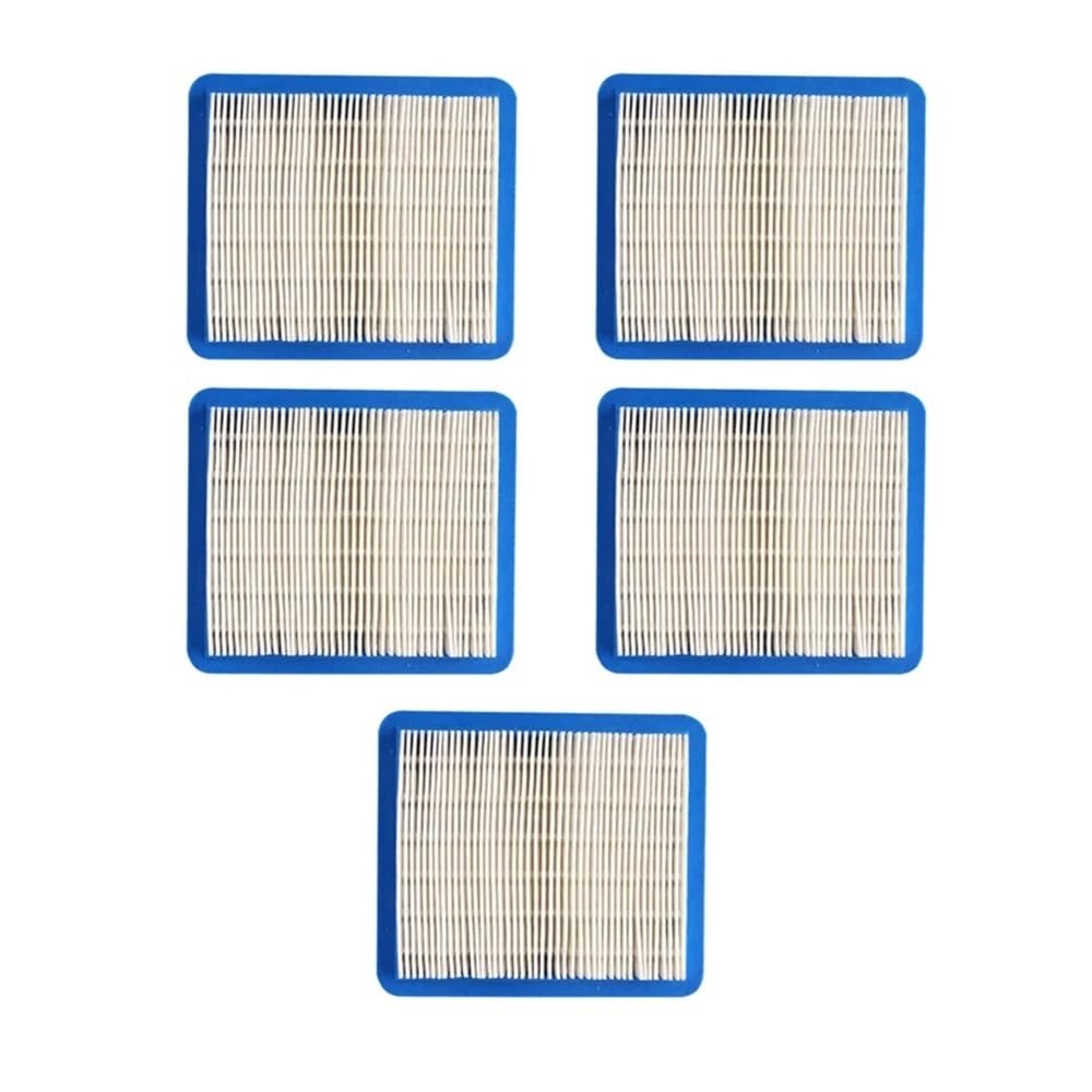 Cartucho de Filtro de Aire de Repuesto for cortacésped. Accesorios compatibles con cortacéspedes de Empuje 491588s y 399959.(5pcs)