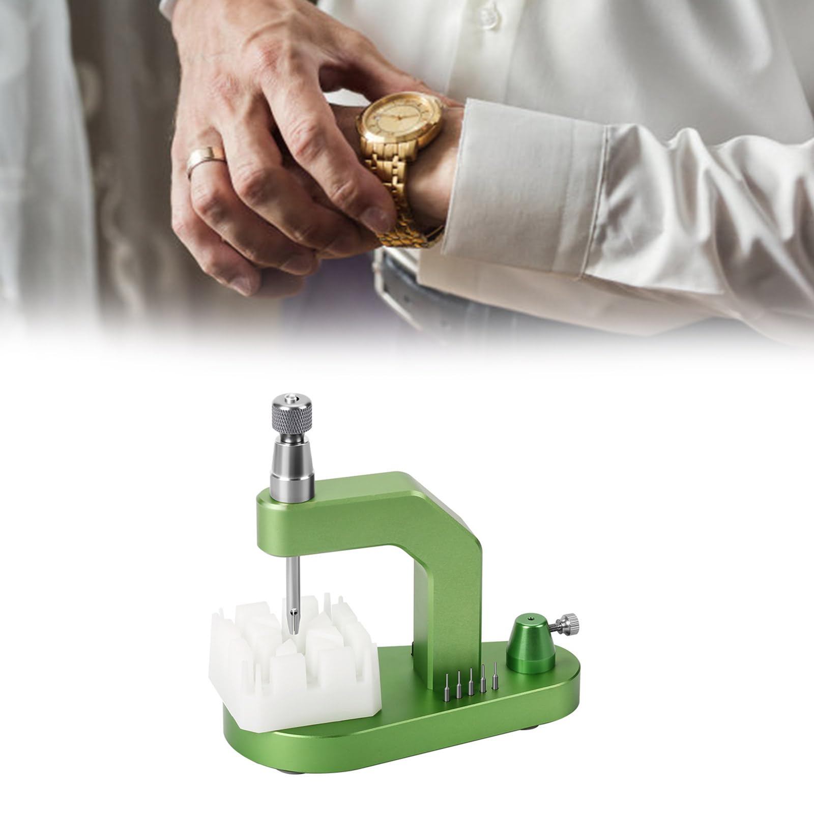 Herramienta profesional de extracción de eslabones ajustables para quitar correas de reloj, herramienta de reparación de relojes