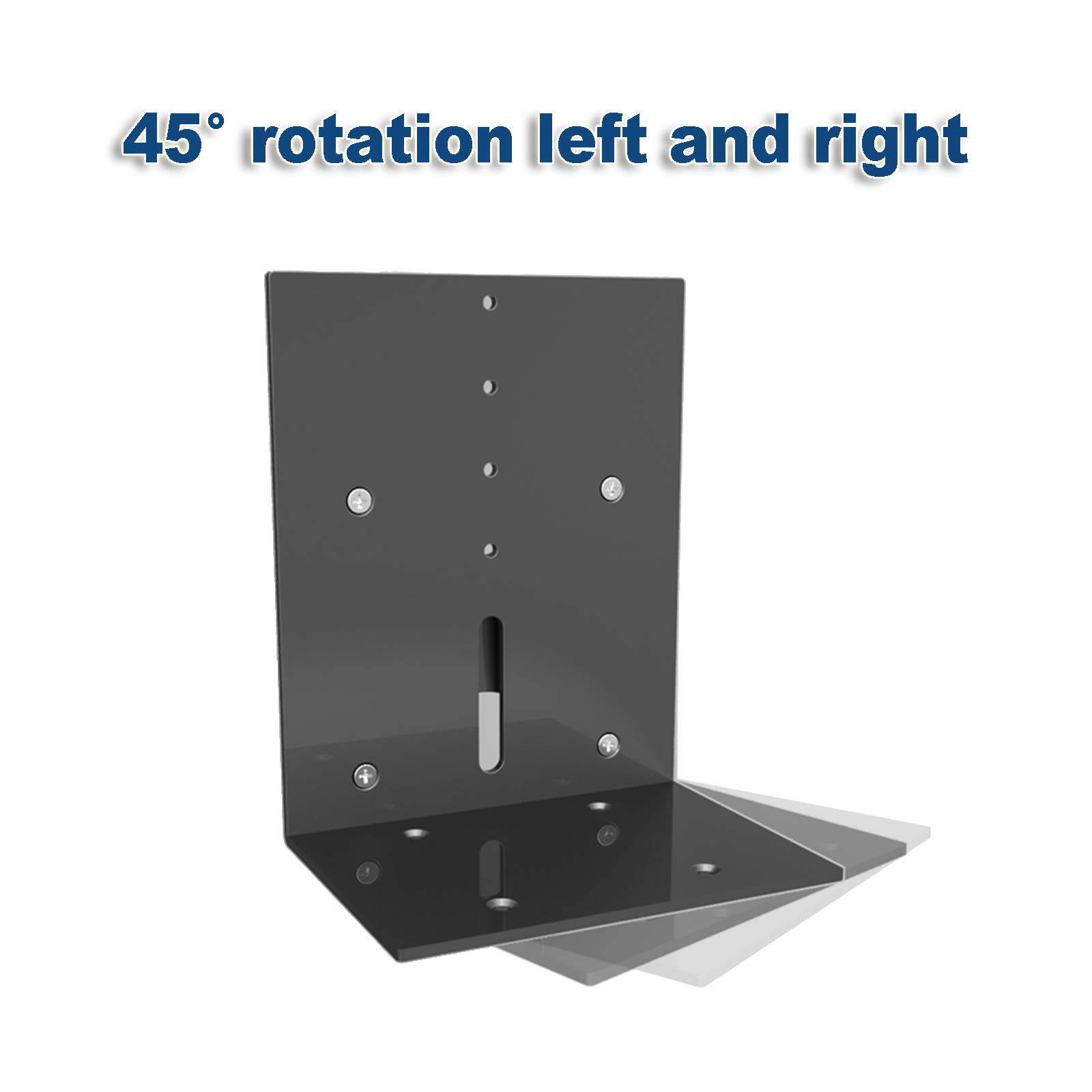 Organizador De Posavasos De Metal Negro - Para 6 Posavasos Redondos O Cuadrados, 4.3 Pulgadas