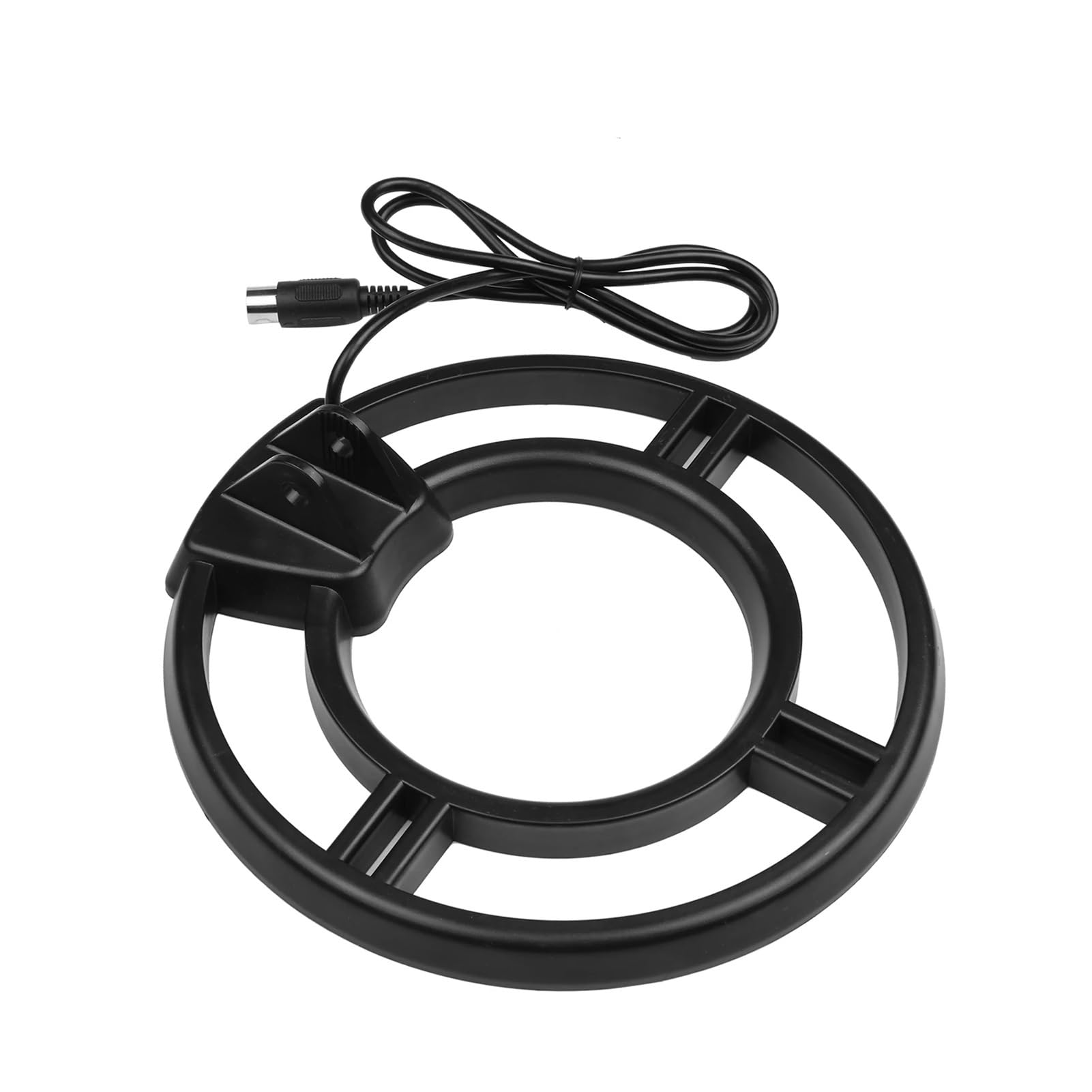 Cfwwsaq One Color Metal Detector, 9.7-Inch Search Coil Waterproof Round Submersible Searching Coil Gold Nugget Search Coil Compatible With Metal Detector