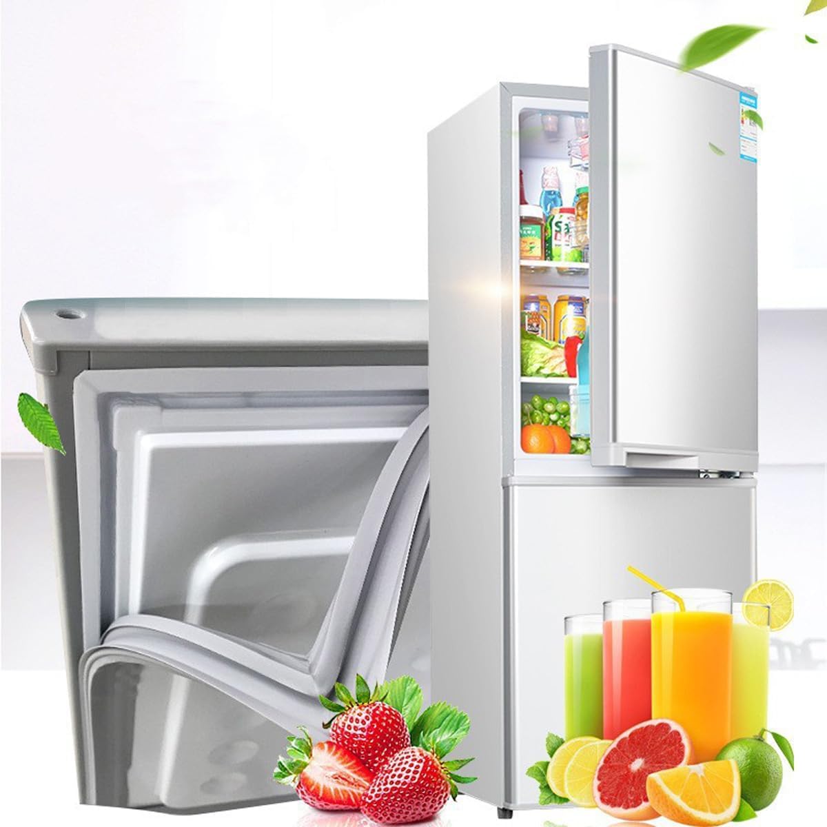 Guarnizione in Gomma per Porta frigo o Freezer, Comune a Tutte Le Marche e Perfettamente Personalizzata