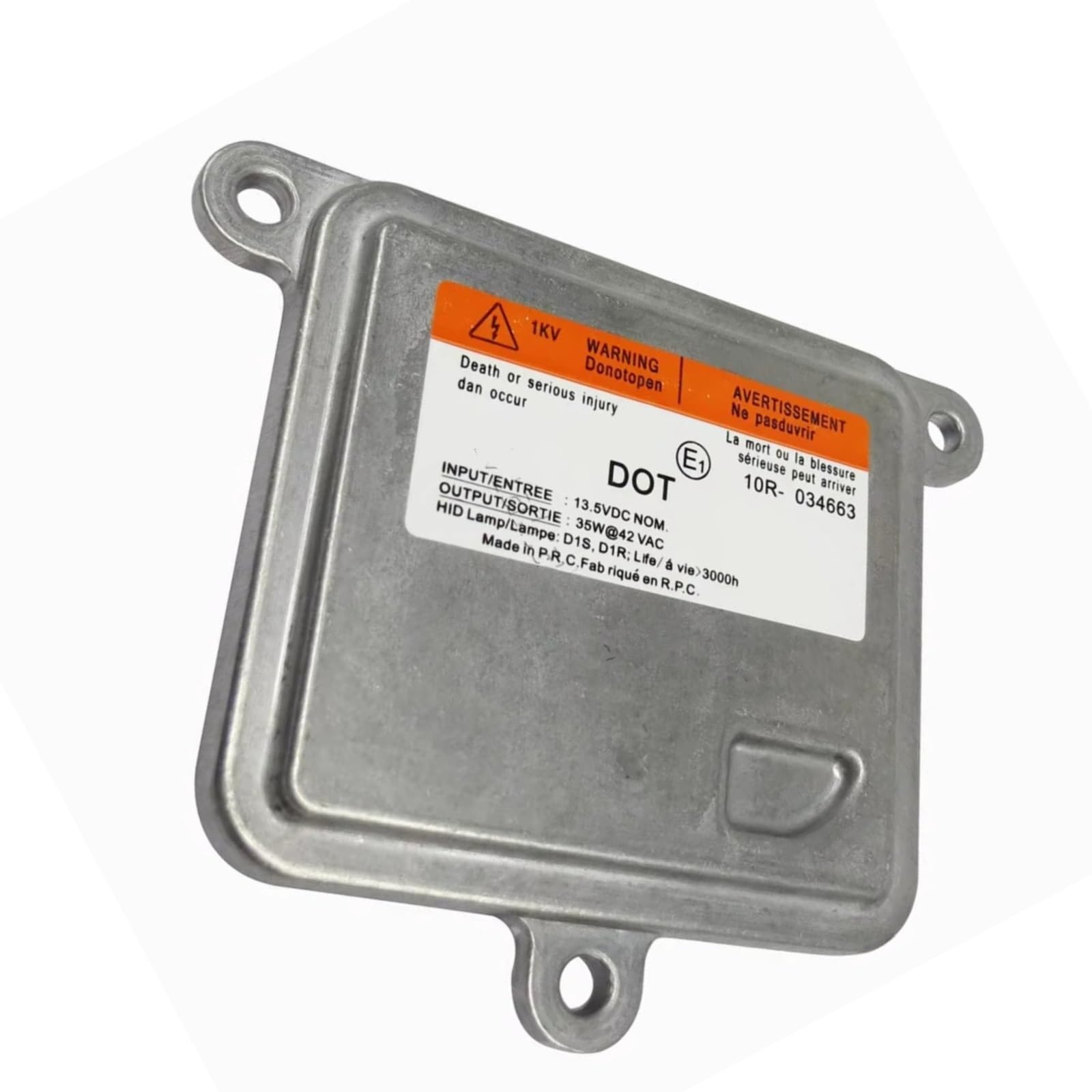 HID Vorschaltgeräte Kompatibel Mit Ford Für Focus Mk3 2011–2012 10R-034663 Xenon-Vorschaltgerät Steuergerät Für Versteckte Scheinwerfer Modul D1S D3S