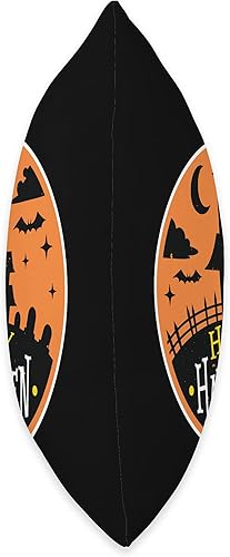 Miniatura 2 de Smarty Pants Designs Happy Halloween Haunted House - Almohada de 16.0 x 16.0in, multicolor