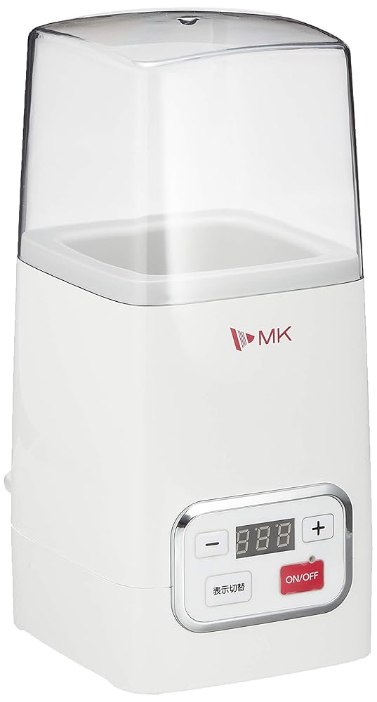 店舗用品 Masahiko Ookawa Amazon | エムケー ヨーグルト・甘酒メーカー ホワイト YA-100W