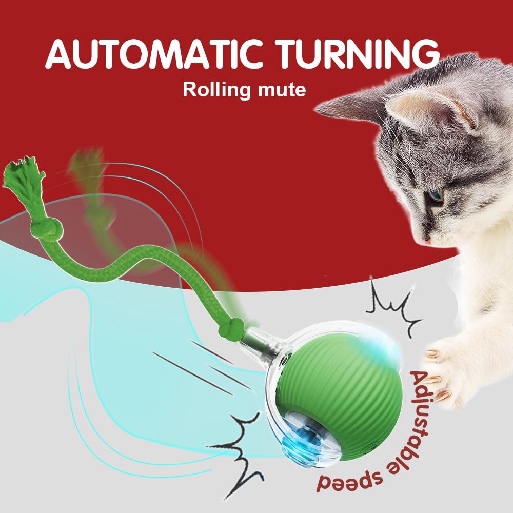 Smart Automatic Rolling Pet Ball, Moving Cat Toy Ball Dog Balls, Electric Dog Ball Toy, Smart Interactive Pet Toy Ball, Automatic Rolling Ball Electric Smart Automatic Rolling Pet Ball, Moving Cat Toy Ball Dog Balls, Electric Dog Ball Toy, Smart Interactive Pet Toy Ball, Automatic Rolling Ball Electric