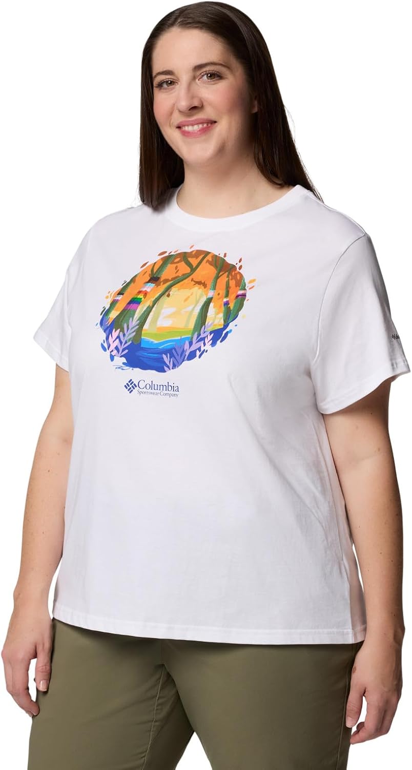 Columbia Womens Rolling Bend Graphic Short Sleeve - Image 7