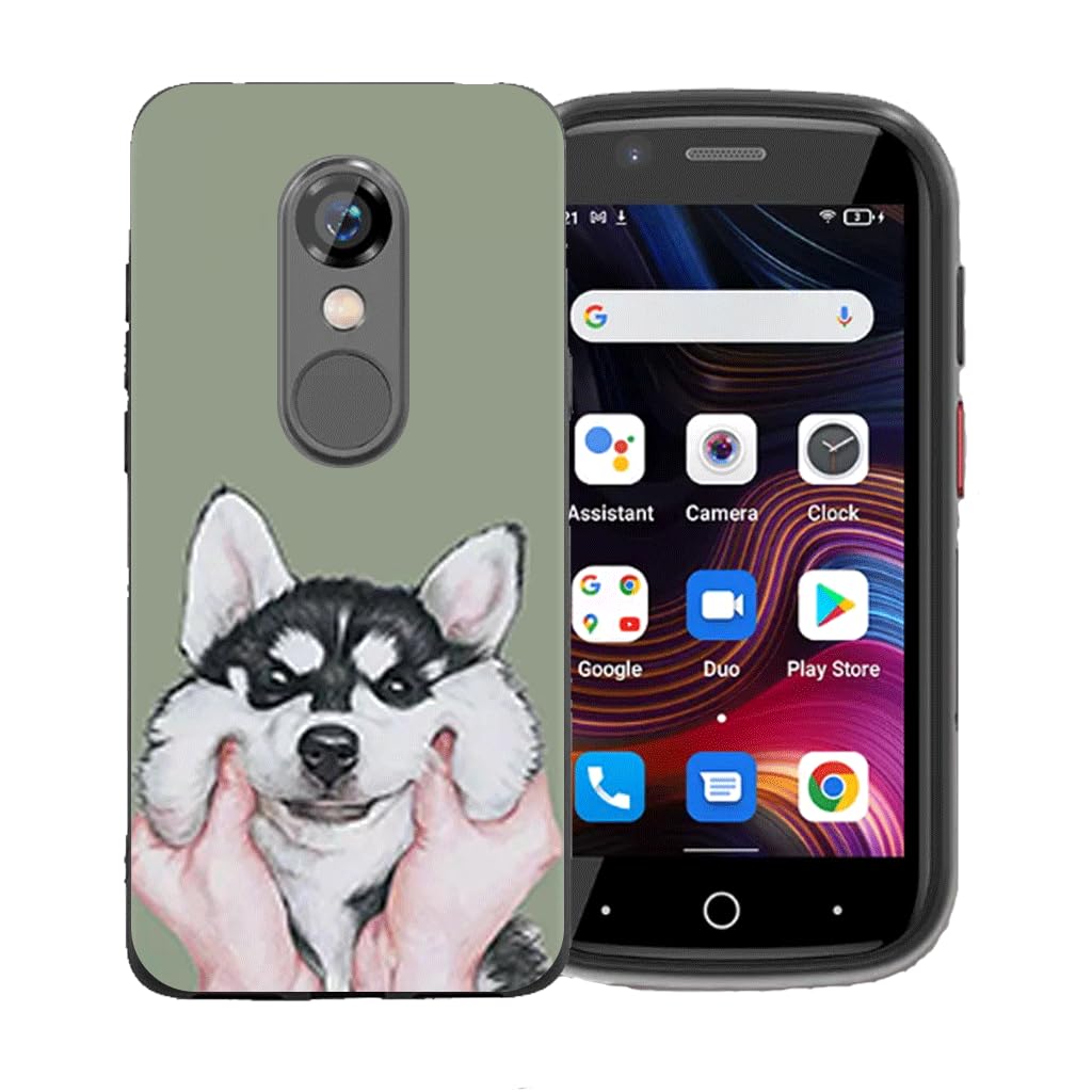 TPU Cover for Unihertz Jelly 2, Flexible Silicone Slim fit Soft Shell Cute Back Case Bumper Rubber Protective Case for Unihertz Jelly 2 - OOYLLM11