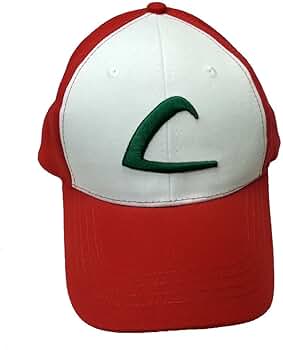 Amazon.com: Ash Ketchum L Baseball Cap - 3D Embroidered C