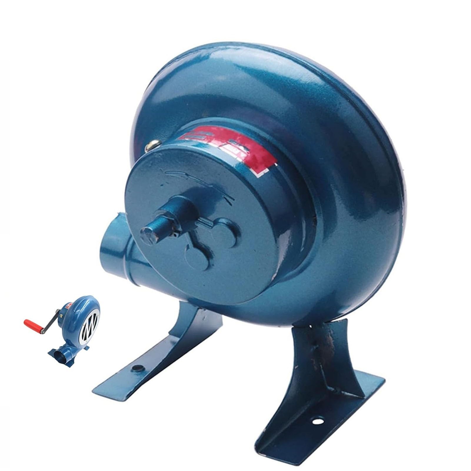 Akcesoria do grilla, ręczna dmuchawa do grilla Iron Gear, ręczna dmuchawa do grilla, wentylator do popcornu Iron Gear z korbką ręczną, przenośny rozpałka do grilla, wzbud