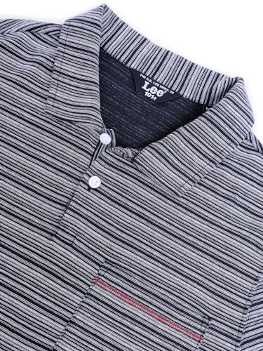 Image of Lee Men's Striped Regular Fit T-Shirt
