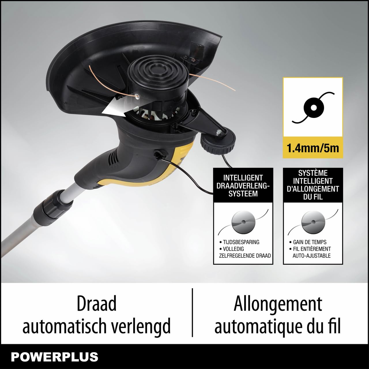 POWERPLUS POWXG30030 - Cortabordes 400w ø270mm