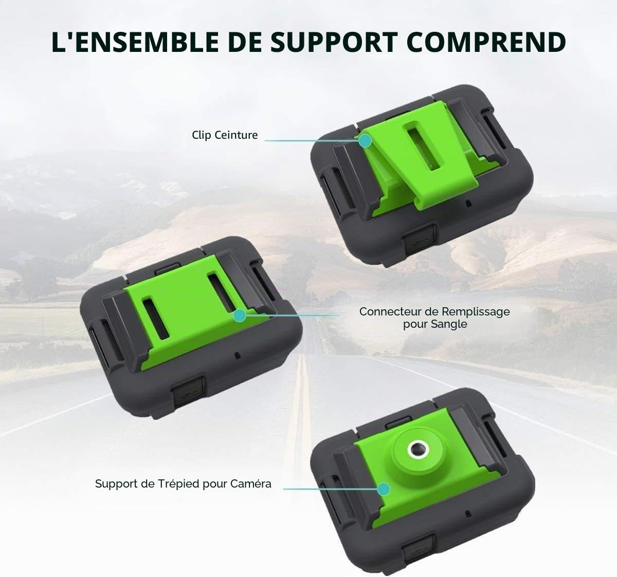 ZOLEO Kit de communication satellite avec support