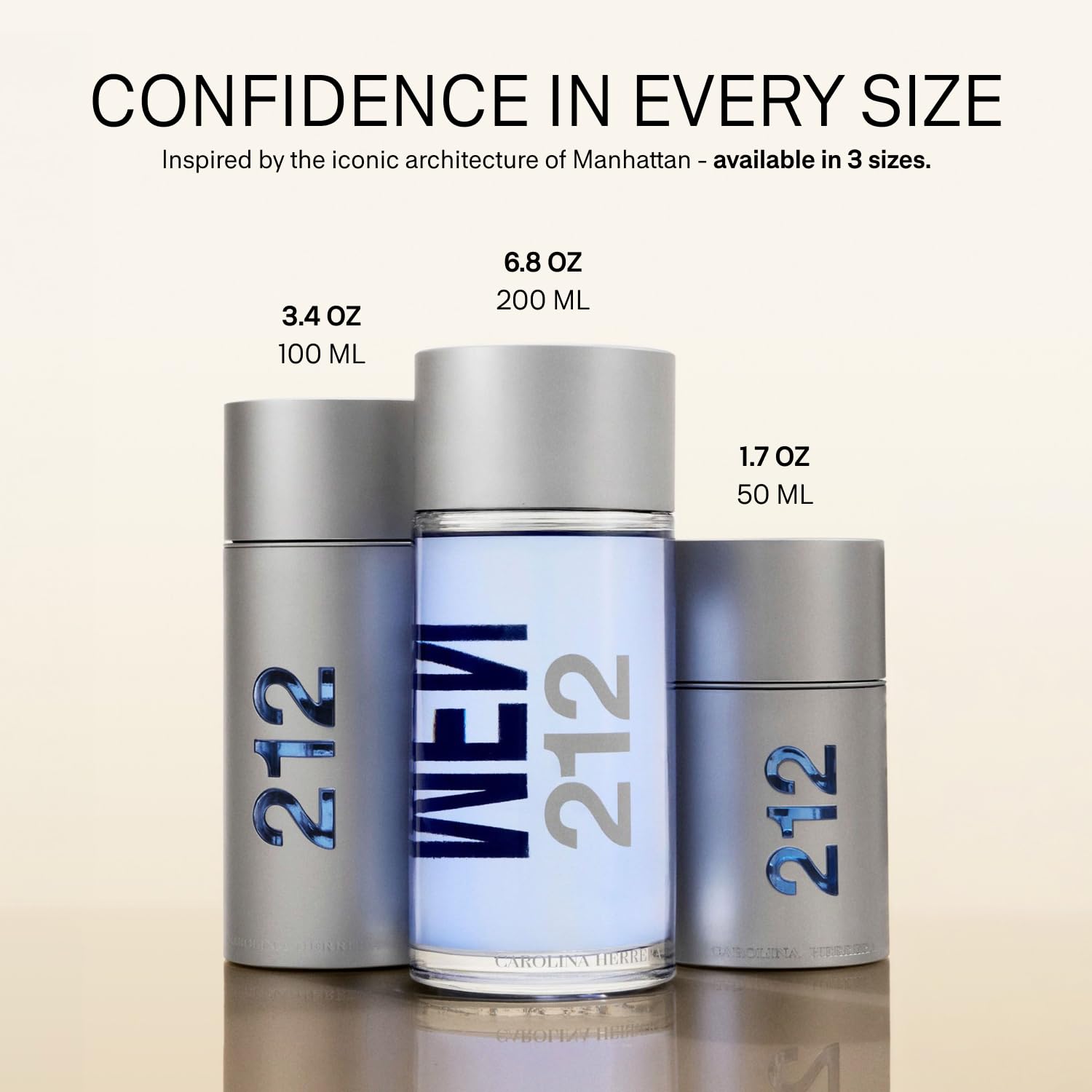 Amazon.com : Carolina Herrera 212 For Men. Eau De Toilette Spray