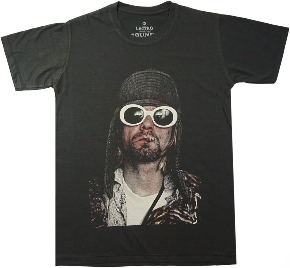 LectroMen's Kurt Cobain Classic Rock Band Singer Musician Nirvana T-Shirt