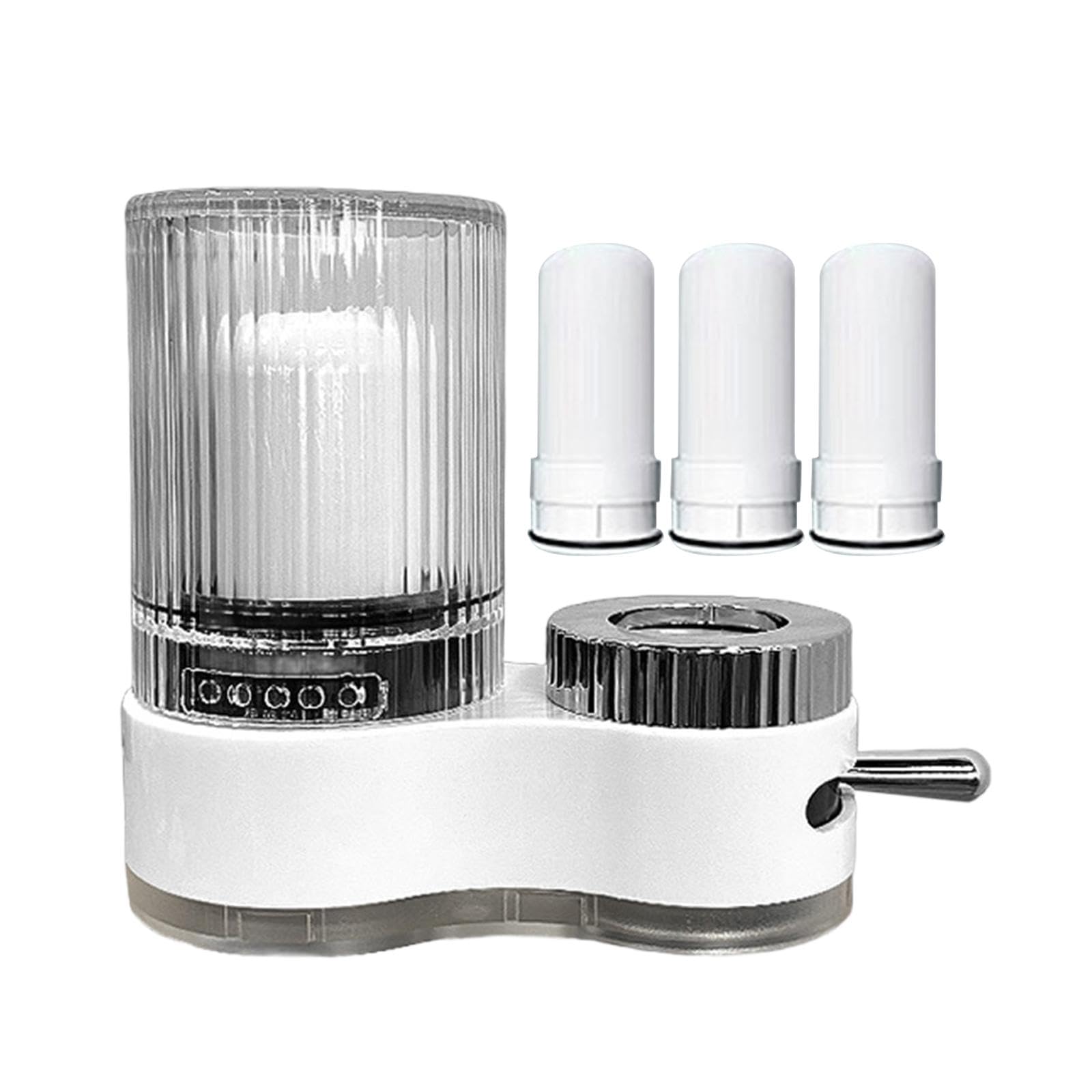 5 Cartucce Filtro Acqua In Ceramica - Per Filtri Domestici, Diametro 4,2cm, Altezza 8,7cm - Foto 11