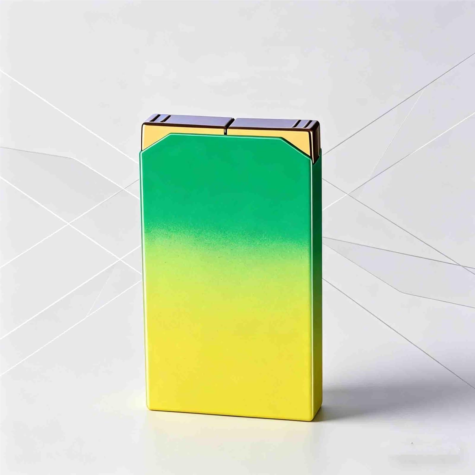 Encendedor de doble llama de soplete y llama suave, recargable y antiviento de aleación