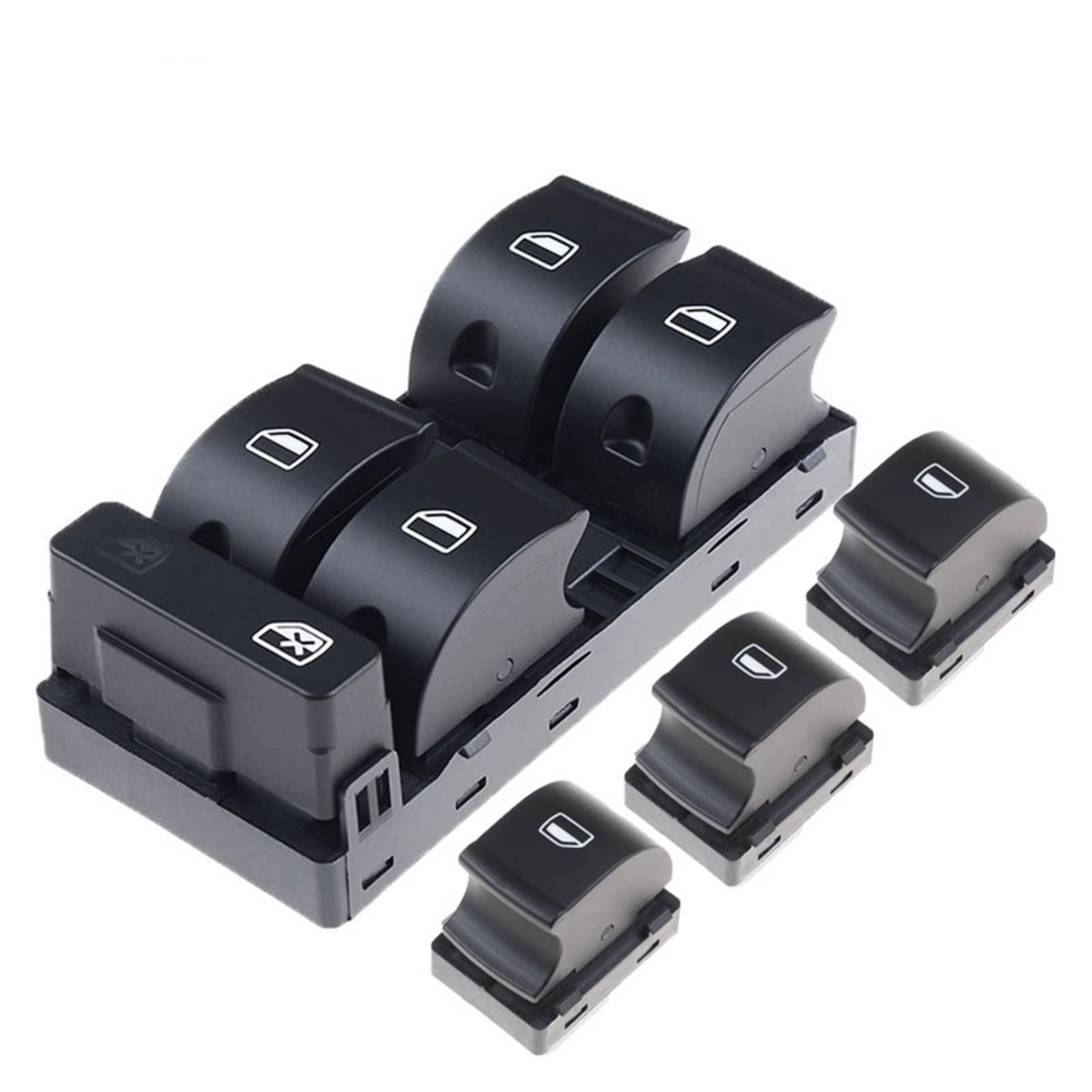 Commande de lève-vitre principal pour A4 B6 B7 8E0959851 bouton d'alimentation - 8
