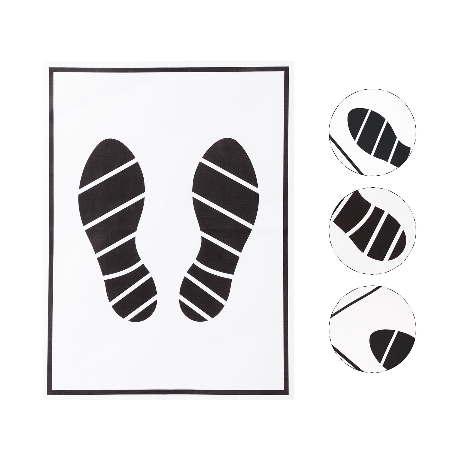 CYDZSW 50Pcs Paper Floor Mats for Cars and Trucks Disposable Clear Car Mat Auto Detailing Dealership Supplies Floor — view 7