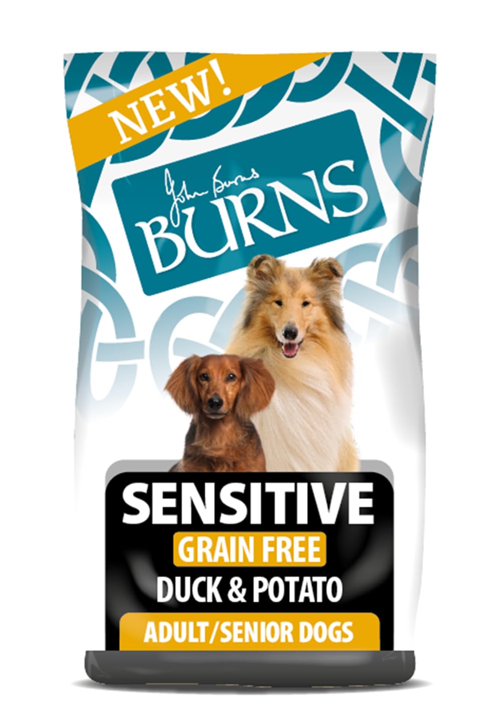 Burns Sensitive Free Duck And Potato For Adult And Senior Dogs - Grain 2Kg