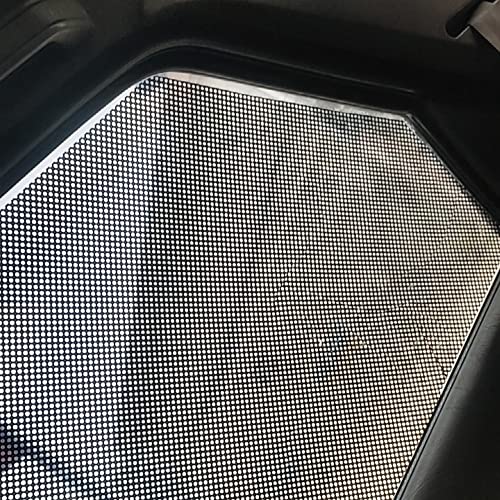Moyishi Vinilo Negro Perforado Adhesivo para Ventana 17x78 miniatura 6