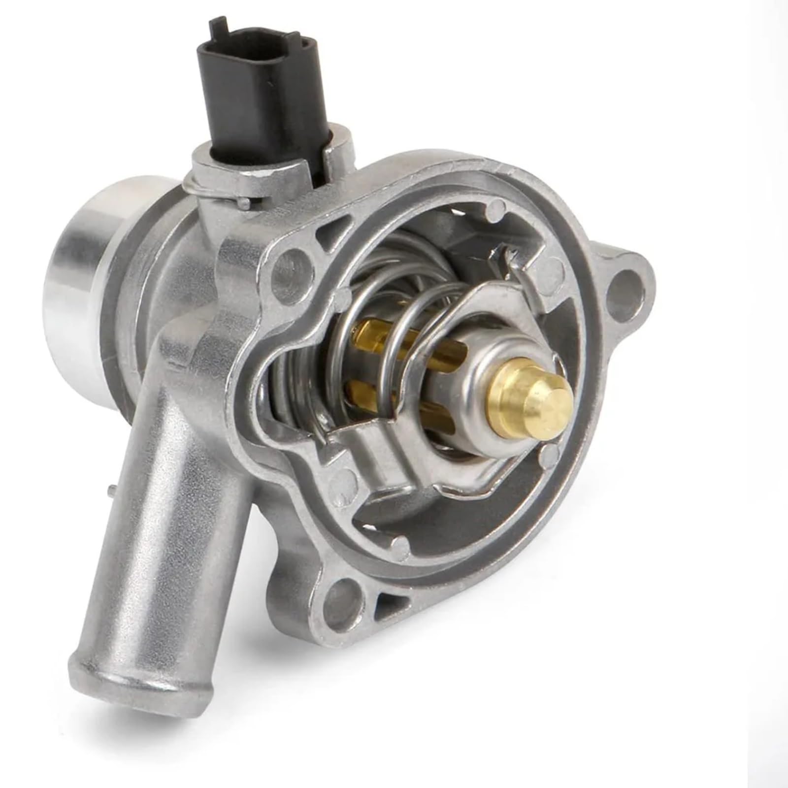 Auto Engine Thermostat Compatible With Chevrolet For Sonic 2012-2020 For Cruze 2011-2015 55565336 55579010 55593034 25200455 Engine Coolant Thermostat Housing