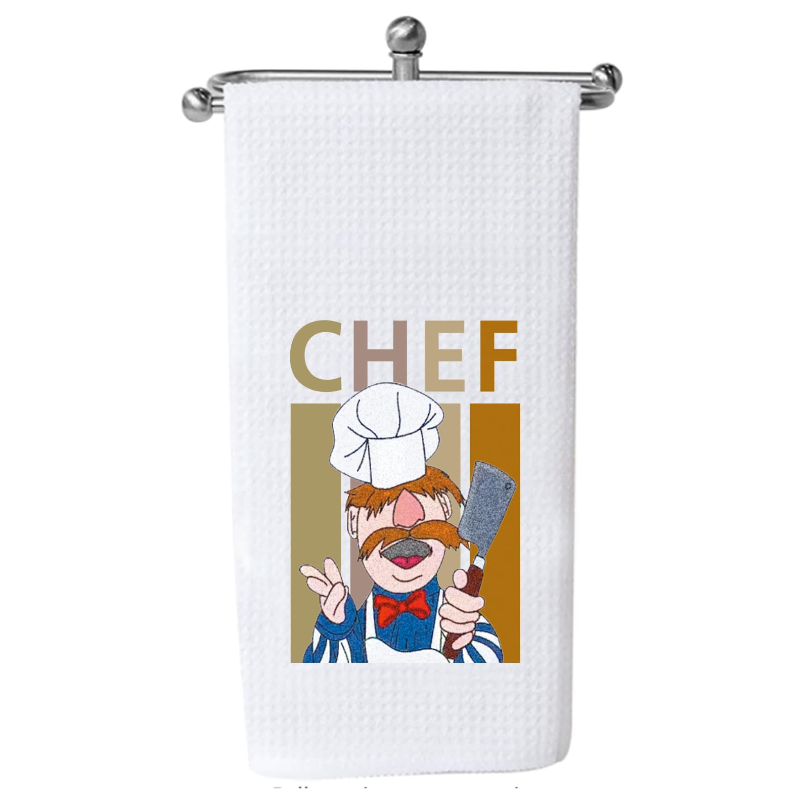 Chef Inspired Kitchen Towel Cooking TV Show Gift For Cartoon Lover Chef Cooking Towel (.CHEF Towel 2)