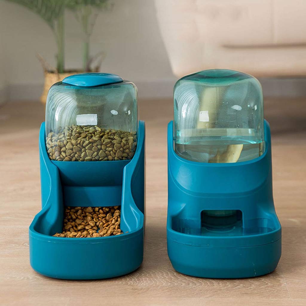 Dog Cat Automatic Feeder Safety Water Drinker Food Dispenser Puppy Kitten Feeding Bowl Pet Supplies