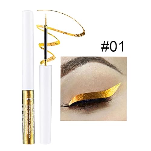 Miniatura 4 de Delineador de ojos vegano 6 piezas de delineador líquido óptico 6 juegos de delineador de ojos líquido que cambia la luz de la etapa de color