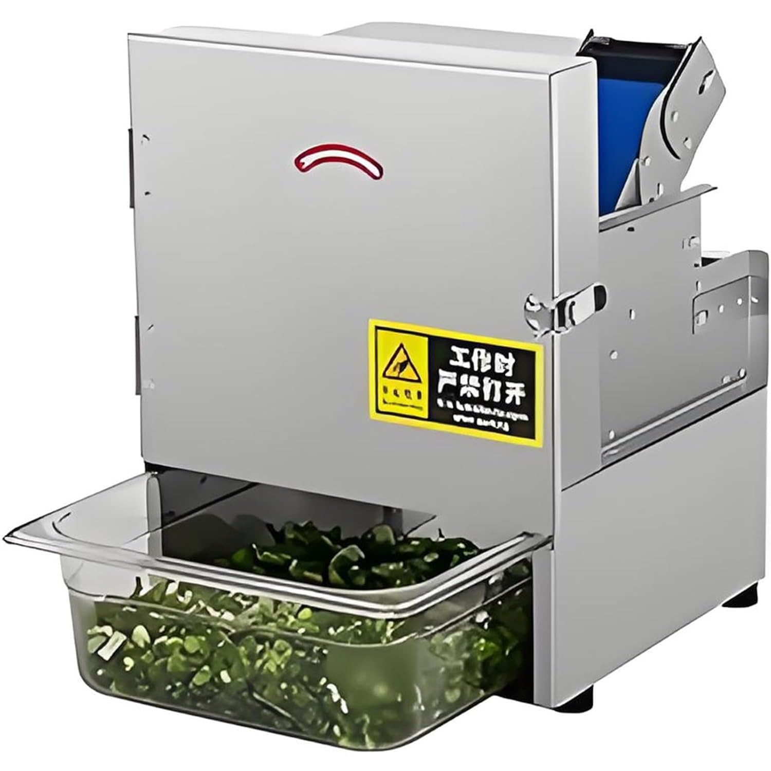 ASerZenith Electric Vegetable Cutter, Commercial Slicer With Thickness Adjustment, High-Speed For Fast Food Preparation,A