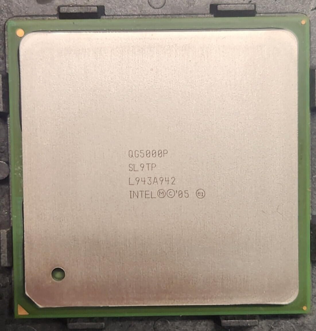 (1 PC) QG5000P SL9TP Compatible with INTEL Chipsets 5000P Chipset Server