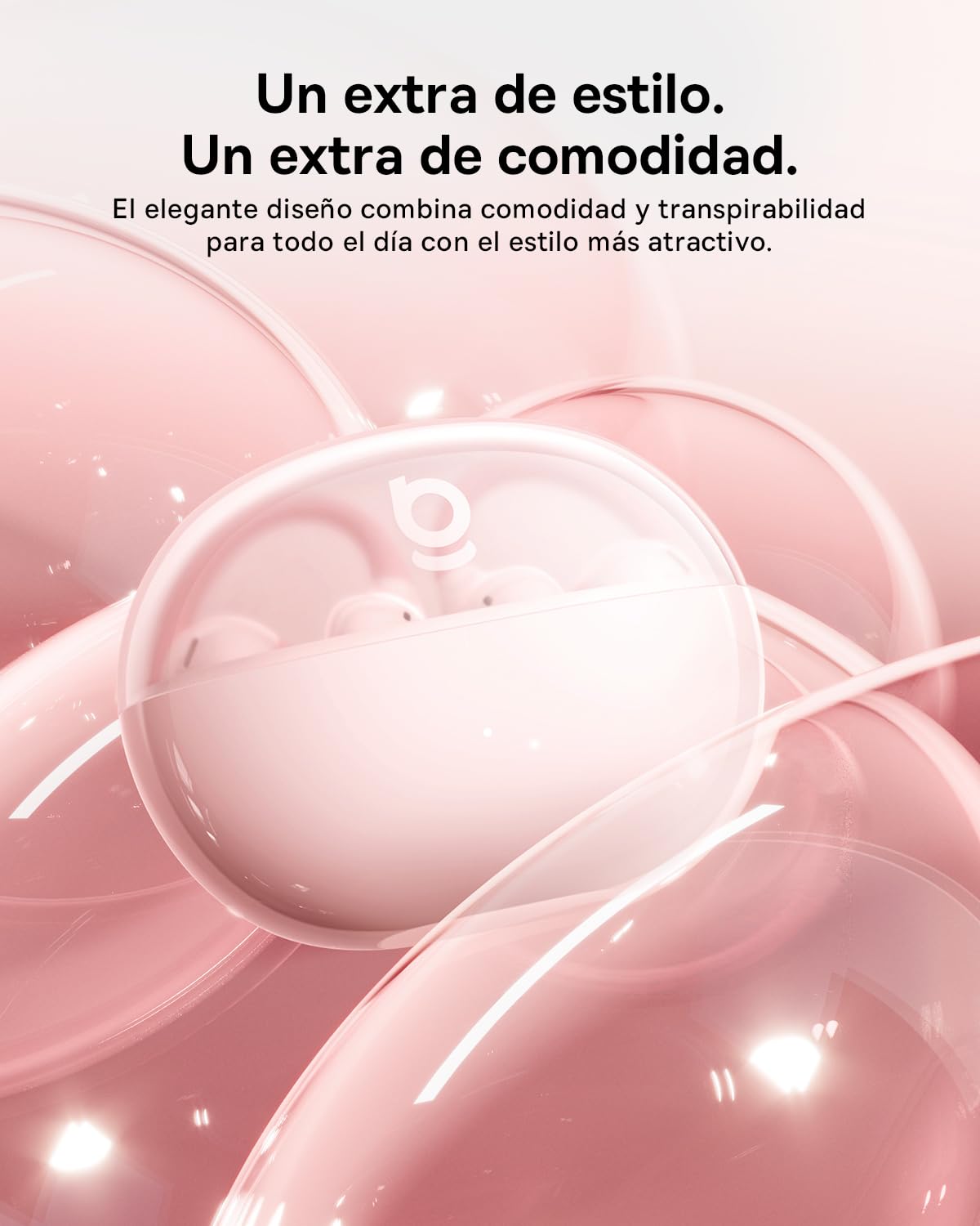Baseus MC2 Air Auriculares Abiertos, Auriculares de Clip | CloudComfort, SuperBass 2.0, Bluetooth 6.0, 4 Micrófonos con IA para Llamadas nítidas, 40 h de autonomía, IP67, Ligeros 4,9 g