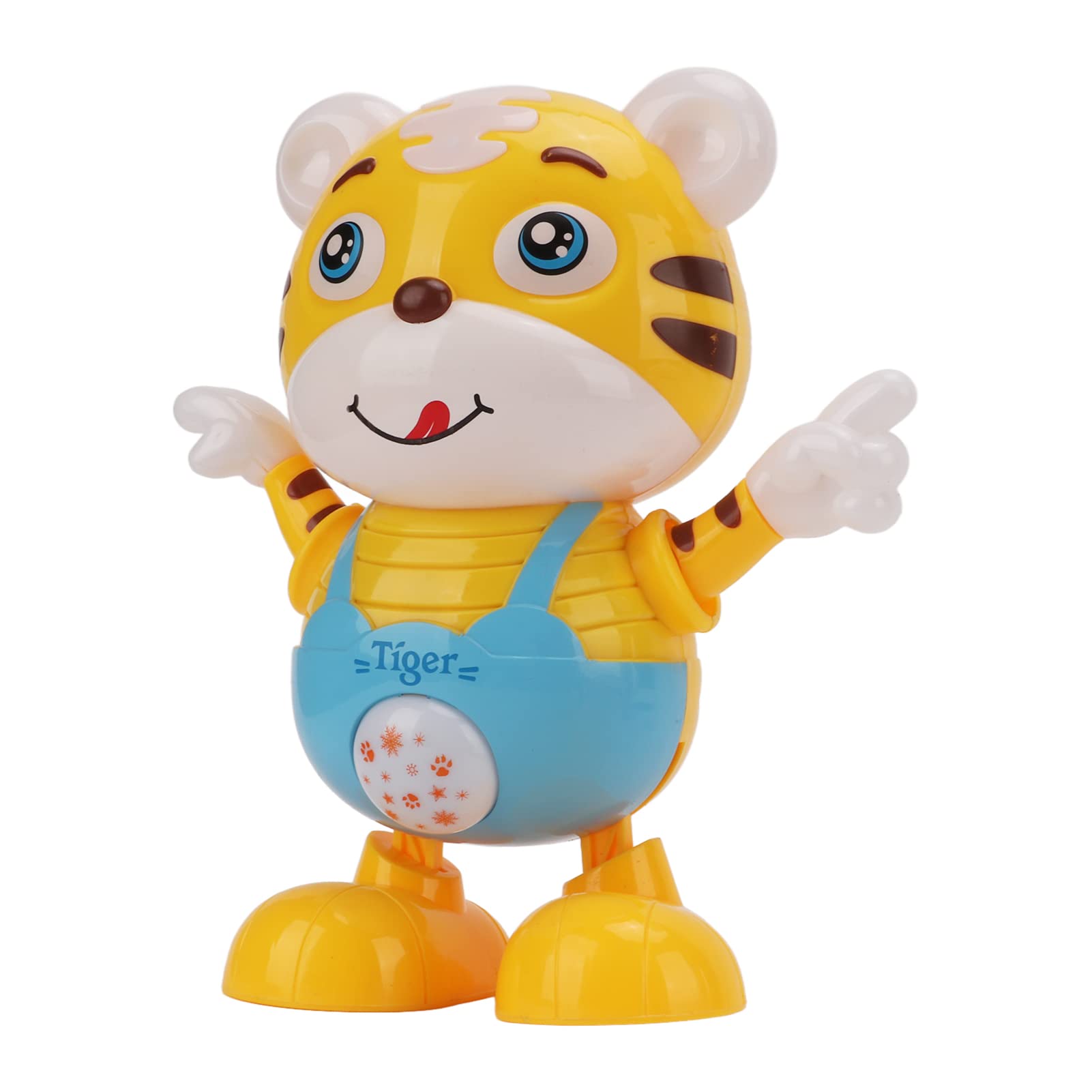 Kid Toy Robot, Tiger Design Convenient Cute Shape Robot Dancing Movable for Early Education