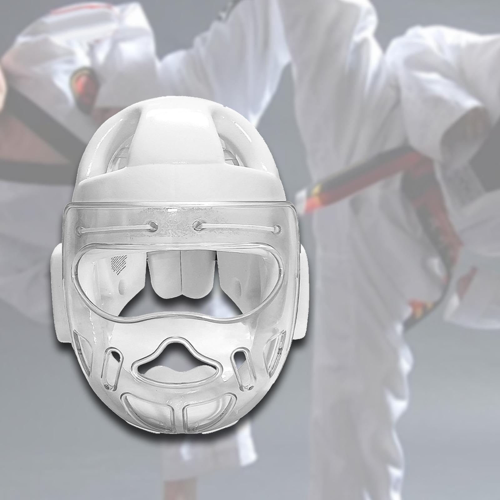 Leggero e resistente ai graffi. La Per maschera,Bianco,M