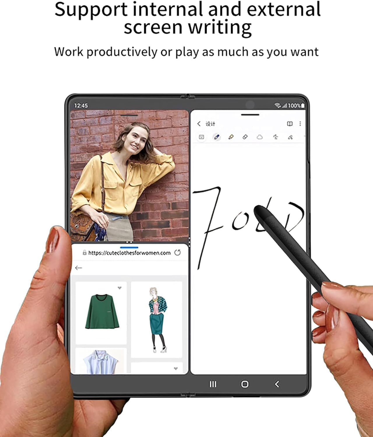 Amazon.co.jp: Galaxy Z Fold 6/Fold 5 Sペンフォールドエディション