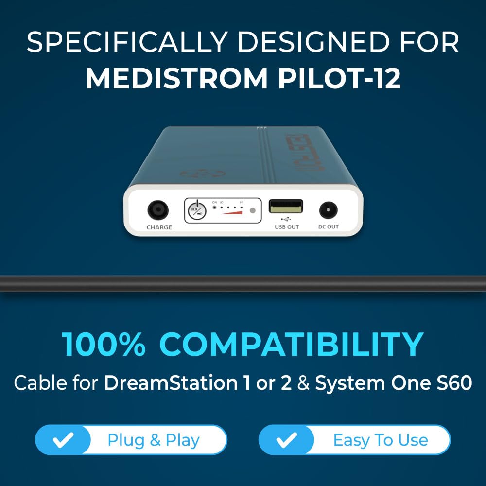 Modretro Chromatic Midnight バッテリー付き Medistrom™ Pilot-12 Lite Battery and Backup Power Supply – CPAPs ETC