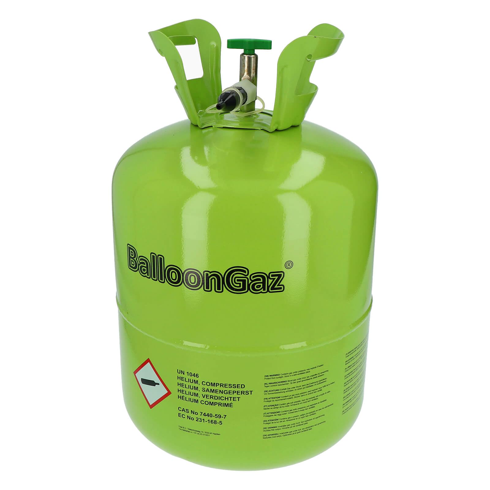 Helium Ballongas für ca. 50 Luftballons Flasche Heliumflasche Party Gas