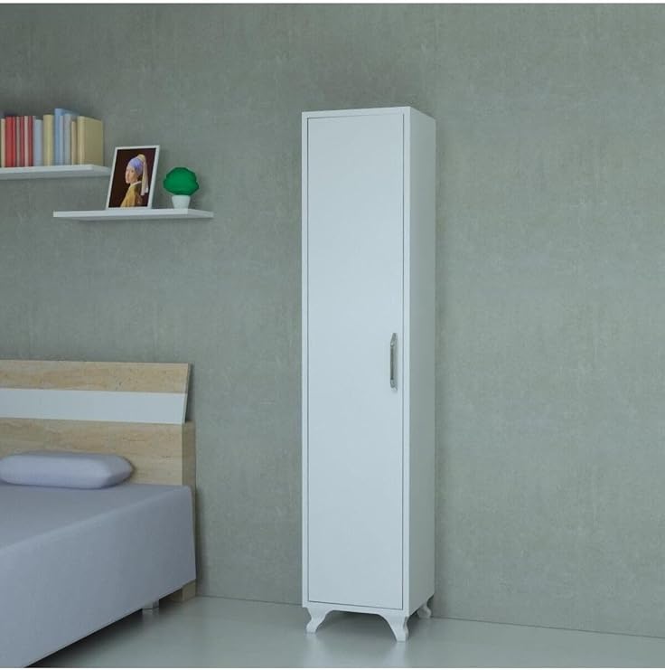 Multi Purpose White Bathroom Size Cabinet
